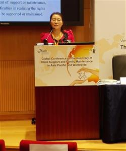 Attorney Ningning Zhao Presentation at HCCH 2015 in Hong Kong